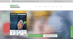 Desktop Screenshot of facilitymanager.cz