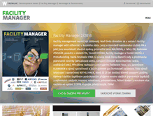 Tablet Screenshot of facilitymanager.cz
